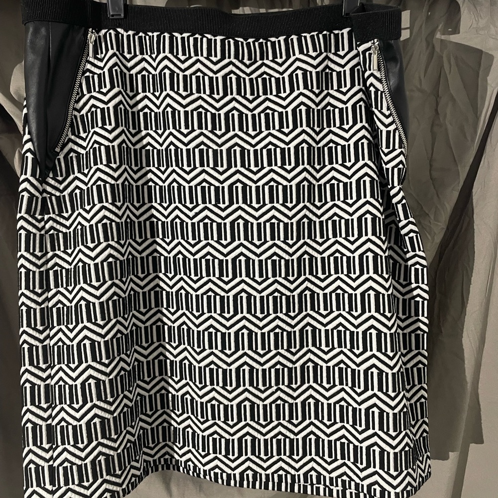Knee length pencil skirt